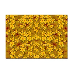 Blooming Flowers Of Lotus Paradise Sticker A4 (100 Pack) by pepitasart