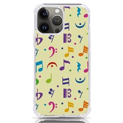 Seamless Pattern Musical Note Doodle Symbol Iphone 13 Pro Max Tpu Uv Print Case by Apen