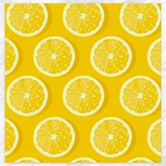 Lemon Fruits Slice Seamless Pattern Canvas 20  X 20  by Apen