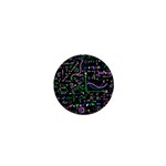 Math Linear Mathematics Education Circle Background 1  Mini Buttons Front