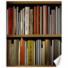 Book Nook Books Bookshelves Comfortable Cozy Literature Library Study Reading Reader Reading Nook Ro Canvas 8  X 10  by Maspions