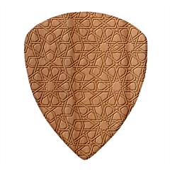 Islamic Ornament Texture, Texture With Stars, Blue Ornament Texture Wood Guitar Pick (set Of 10) by nateshop