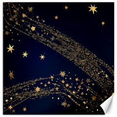 Starsstar Glitter Canvas 12  X 12  by Maspions