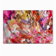 Abstract Wings Postcards 5  X 7  (pkg Of 10) by kaleidomarblingart
