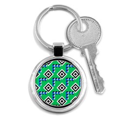 Beauitiful Geometry Key Chain (round) by Sparkle