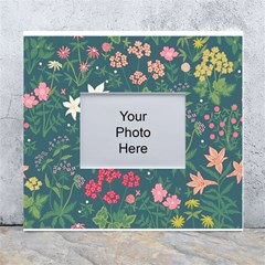 Spring Design  White Wall Photo Frame 5  X 7  by AlexandrouPrints