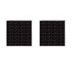 Background Ornamental Pattern Cufflinks (square) by Maspions