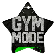 Gym Mode Star Ornament (two Sides) by Store67