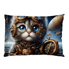 Maine Coon Explorer Pillow Case by CKArtCreations