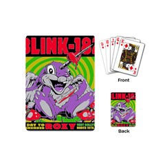 Blink 182 Playing Cards Single Design (mini) by avitendut