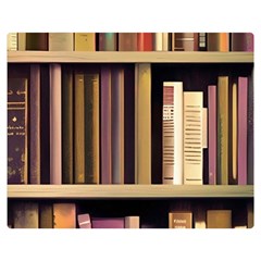 Books Bookshelves Office Fantasy Background Artwork Book Cover Apothecary Book Nook Literature Libra Premium Plush Fleece Blanket (medium) by Posterlux