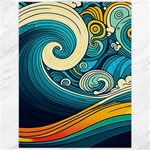 Waves Ocean Sea Abstract Whimsical Abstract Art 3 Canvas 12  x 16  11.86 x15.41  Canvas - 1