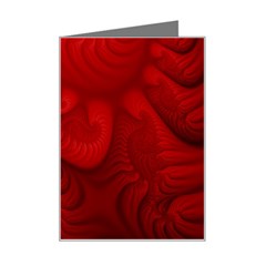 Lachs Kl Rotweissschwarz Kl Mini Greeting Card by 2607694c
