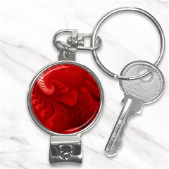 Lachs Kl Rotweissschwarz Kl Nail Clippers Key Chain by 2607694c