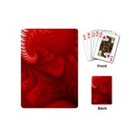 Lachs Kl Rotweissschwarz Kl Playing Cards Single Design (Mini) Back