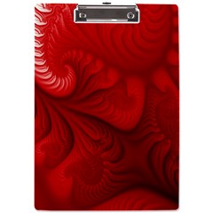 Rotweissschwarz2 Kl Rotweissschwarz Kl A4 Acrylic Clipboard by 2607694c