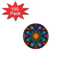 Schwarz Bunt 1  Mini Buttons (100 Pack)  by 2607694c