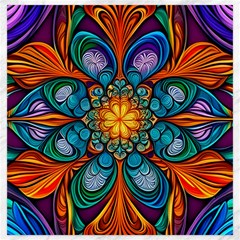 Schwarz Bunt Canvas 20  X 20  by 2607694c