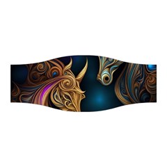 Schwarz Pferde Muster Stretchable Headband by 2607694c