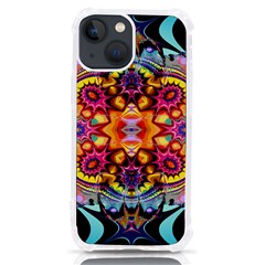 Pink Florales Muster Iphone 13 Mini Tpu Uv Print Case by 2607694c