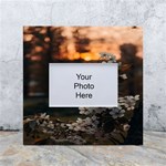 White Flower White Box Photo Frame 4  x 6  Front