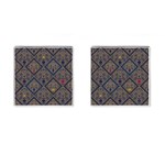 Pattern Seamless Antique Luxury Cufflinks (Square) Front(Pair)