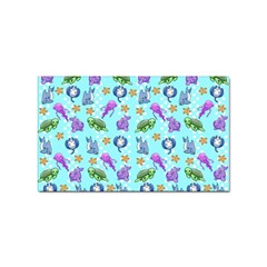 Sea Ocean Sealife Turtle Jellyfish Sticker Rectangular (10 Pack) by Loisa77