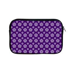 White Pentacle And Purple Pattern Apple Macbook Pro 13  Zipper Case by cheekywitch