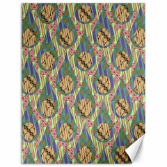 Tribal Background Boho Batik Canvas 18  X 24  by anzea