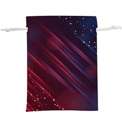 Illustrations Space Purple Lightweight Drawstring Pouch (xl) by anzea
