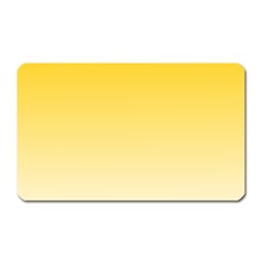 Gradient  Green, Yellow Magnet (rectangular) by 2607694c