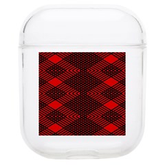 Pattern Black Red Soft Tpu Airpods 1/2 Case by 2607694c