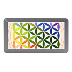 Mandala Rainbow Colorful Memory Card Reader (mini) by Ndabl3x