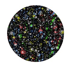 Universe Star Planet Galaxy Mini Round Pill Box by Ravend