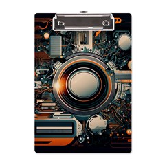 Technology Robot Internet Processor A5 Acrylic Clipboard by Ravend