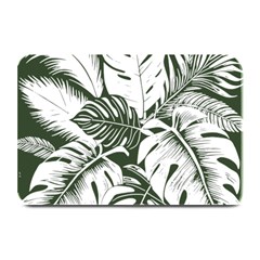Abstract Art Tropical Leaves Plate Mats by Valentinaart