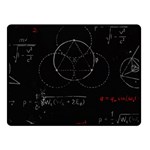 Math Board Circuit Circuits Computer Shield Tech Technology Two Sides Fleece Blanket (Small) 45 x34  Blanket Back