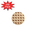 Camel Pattern Design Clothing 1  Mini Magnets (100 pack)  Front
