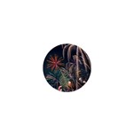 Firework Fireworks Display Lake 1  Mini Magnets Front