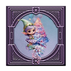 Christmas Elf Face Towel by FantasyArt