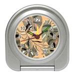 Leaves Monstera Picture Print Pattern Travel Alarm Clock Front