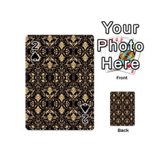 Vintage Batik Art Architecture Pattern Playing Cards 54 Designs (mini) by Ravend
