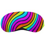Swirl Twirl Design Pattern Waves Sleep Mask Front