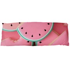 Aesthetic Cute Kawaii Watermelon Body Pillow Case Dakimakura (two Sides) by Perong