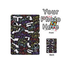 Time Nonlinear Curved Undirected Playing Cards 54 Designs (mini) by Paksenen