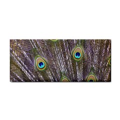 Peacock Bird Feathers Plumage Peacock Hand Towel by Perong