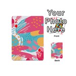 Background Abstract Playing Cards 54 Designs (Mini) Front - Diamond2