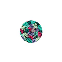 Pattern Leaves Background Nature 1  Mini Magnets by Proyonanggan