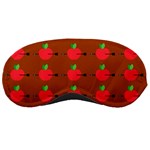 Apple Arrow Pattern Design Drawing Sleep Mask Front