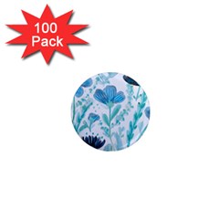 Flowers Petals Bloom 1  Mini Magnets (100 Pack)  by Proyonanggan